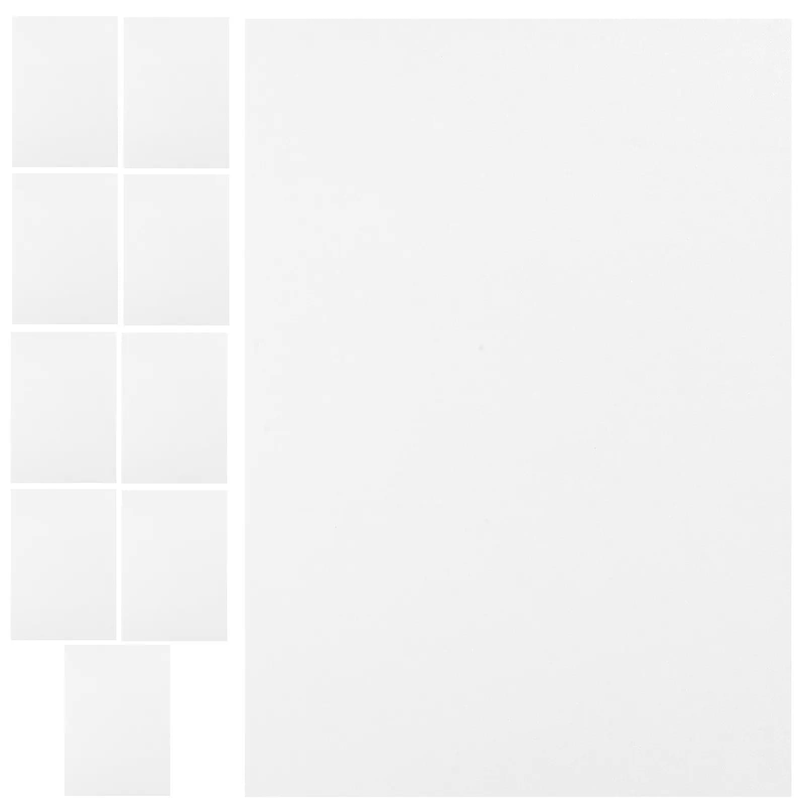 10 Sheets Sturdy Foam Core Board Easy to Cut with Scissors for Printmaking Sketching Graffiti Art Craft DIY Projects Handicraft