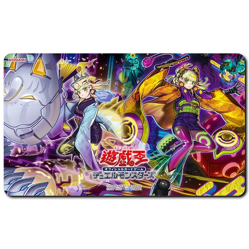 Yu-Gi-Oh! OCG TCG No-P.U.N.K. Tappetino per Mouse e Tastiera in Gomma Fai-da-Te Seami, Tema Anime e Videogiochi, 600*350*2mm