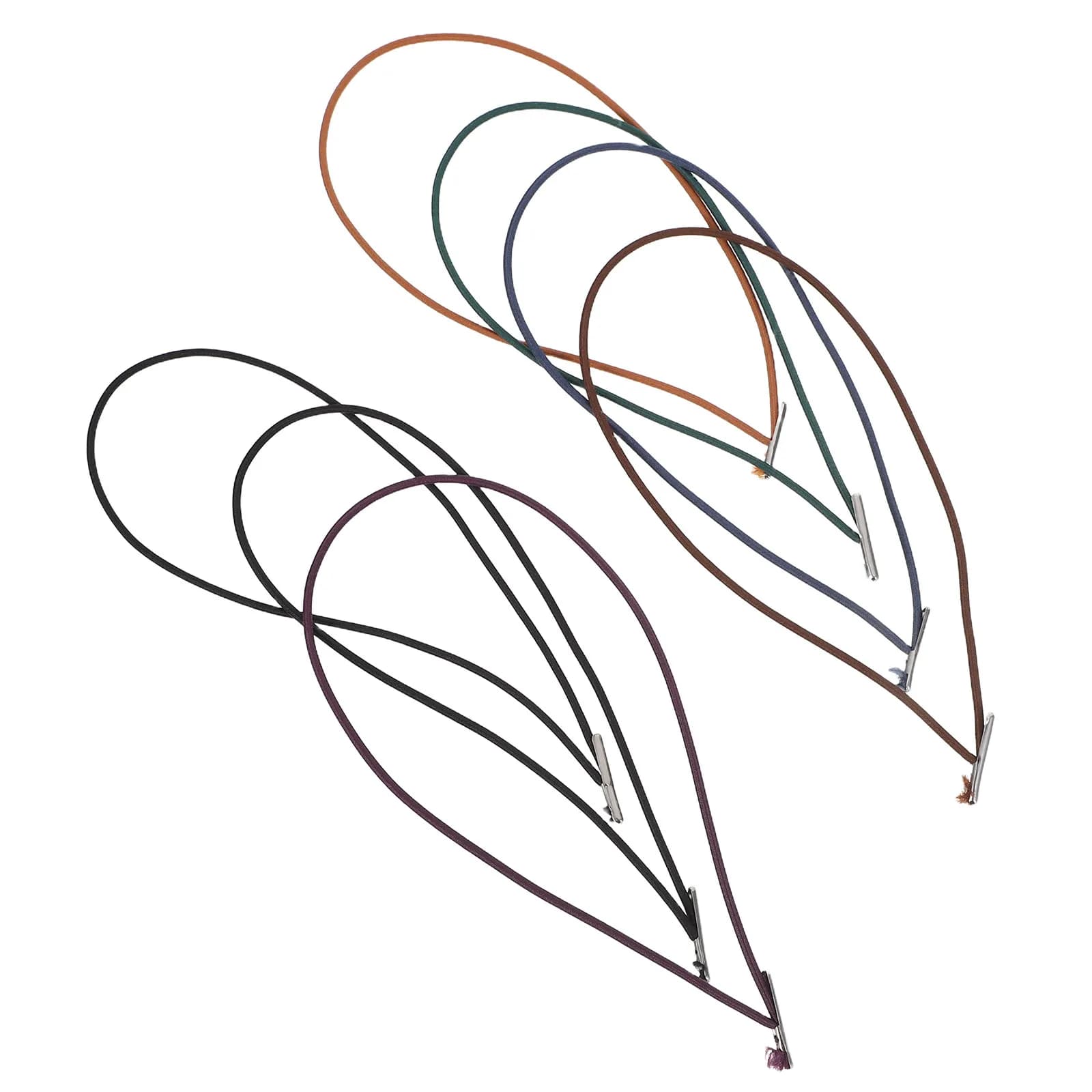 Set di 7 Elastici Universali per Quaderni da Viaggio, Cinghie Elastiche Regolabili per Diari, Agende e Taccuini