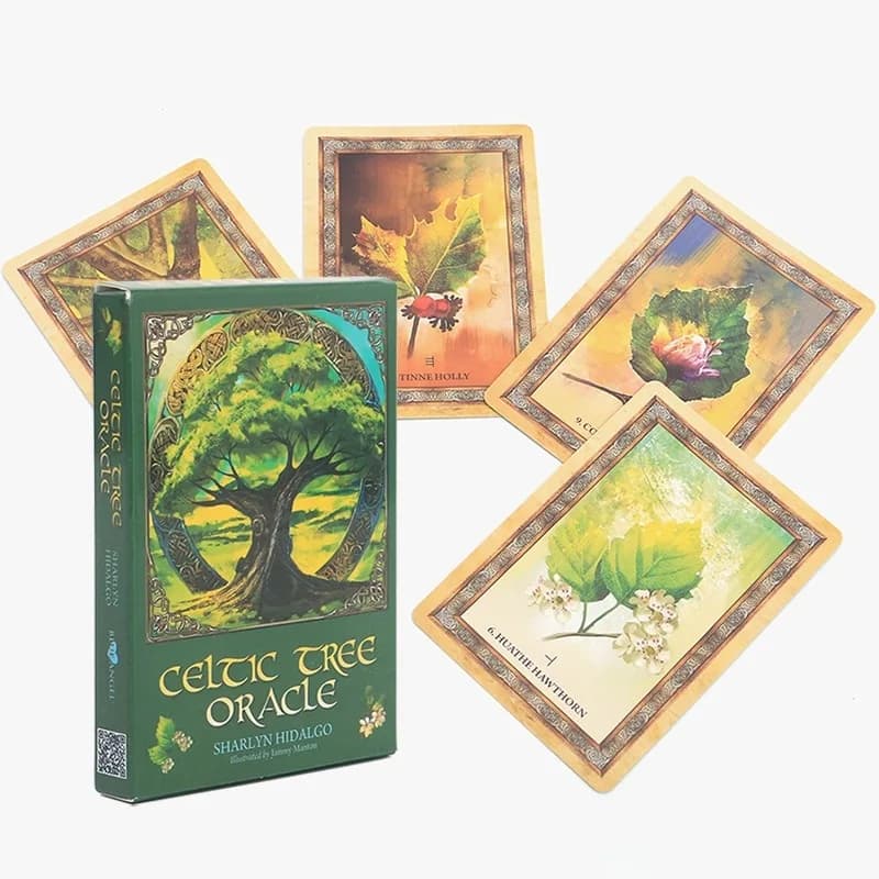 Carte oracolo dell'albero celtico A 25 giochi da tavolo del mazzo dei tarocchi