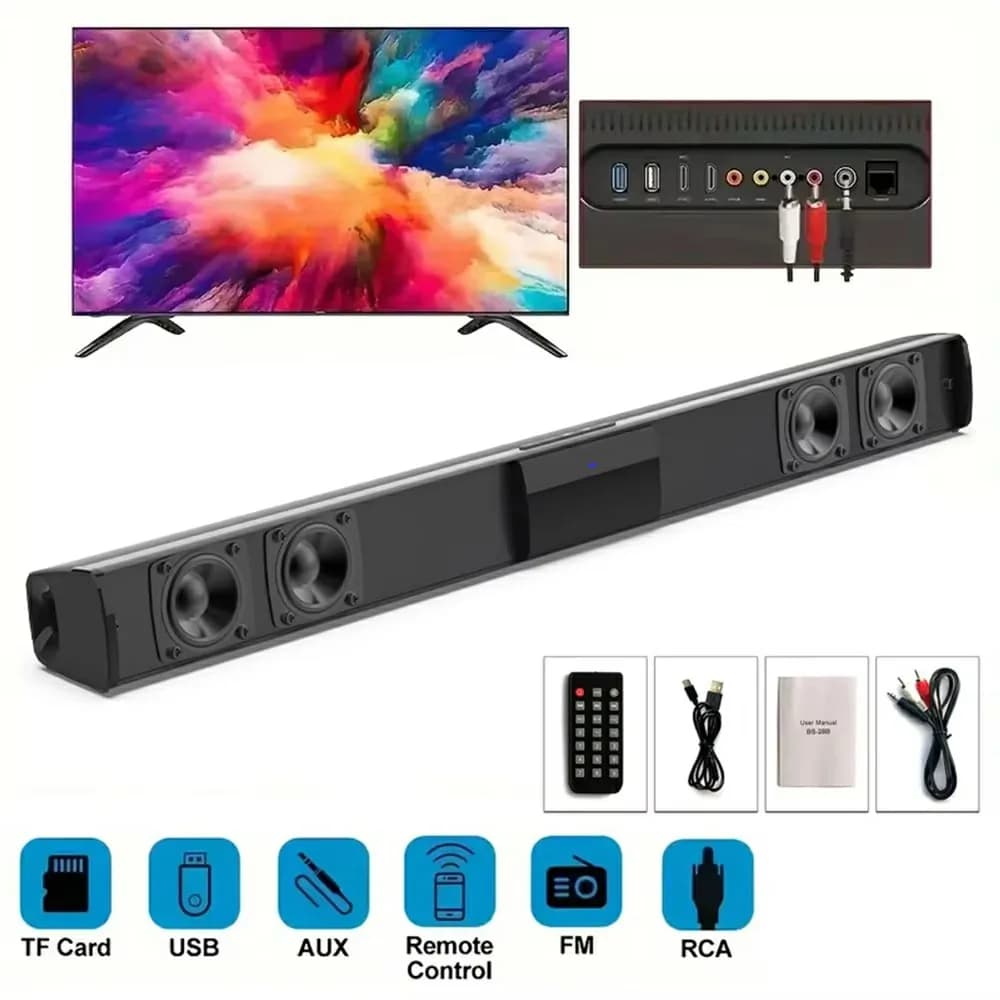 3dhome Theater Sound System altoparlante Bluetooth altoparlanti per Computer per TV Soundbar Box Subwoofer Radio Music Center Boom Box colonna