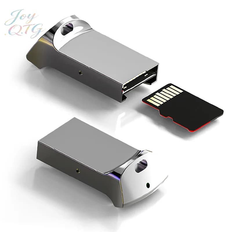 Lettore di Schede di Memoria USB Mini per PC e Laptop, Adattatore Compatto