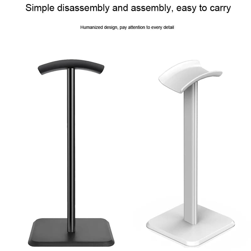 Aluminum Alloy Bluetooth Headset Support for Rack Support Hook for Players Hook for PC Gaming Mobile Phones Desktop