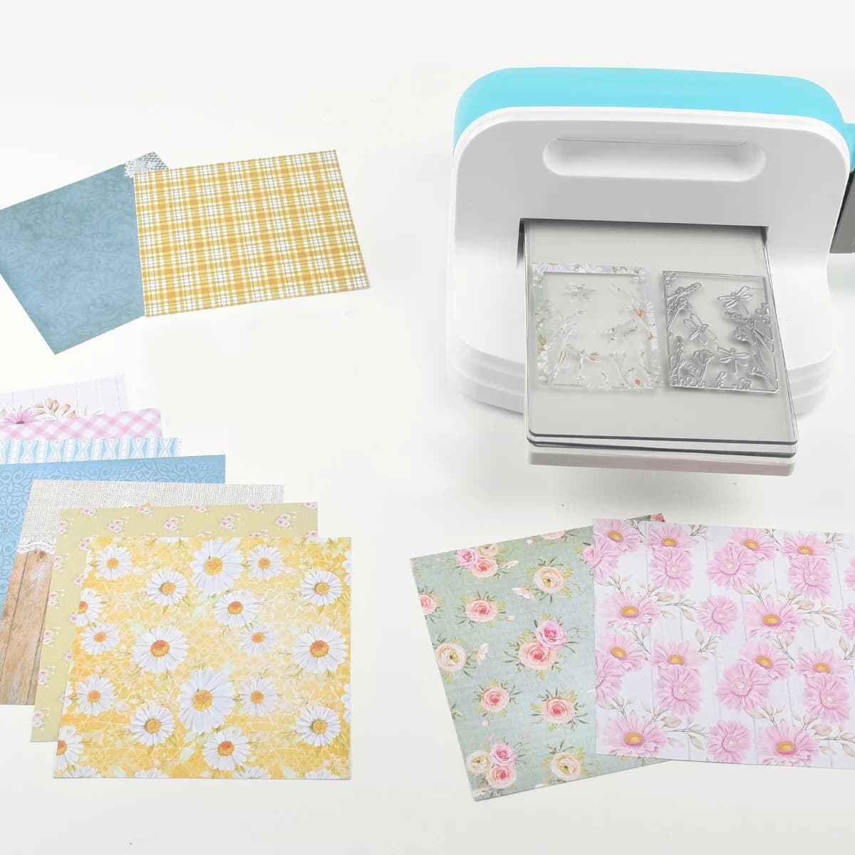 Set di macchine per goffratura fustellate con fogli di carta Strumenti fai-da-te fatti a mano Apertura da 6 pollici Scrapbooking Art Craft Card Making formato A5