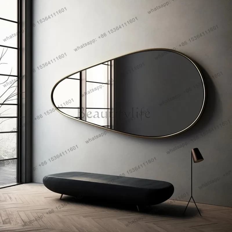 Specchio da Ingresso Moderno e Semplice, Lussuoso, Stile Influencer, per Trucco e Bagno