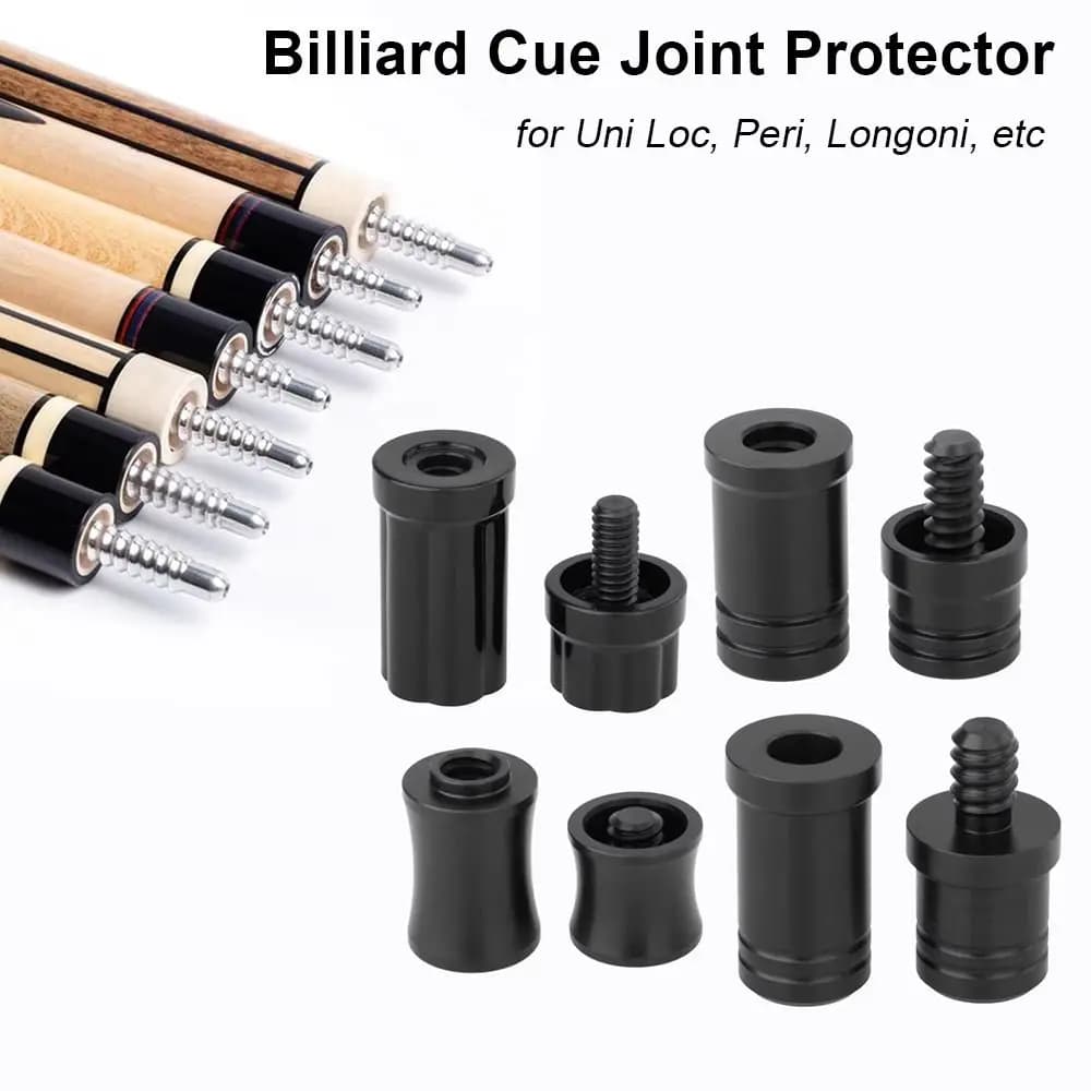 1 set speciale copertura di protezione della ruota centrale protezioni per giunti per stecche da biliardo per tappi per giunti ondulati Uni Loc accessori da biliardo