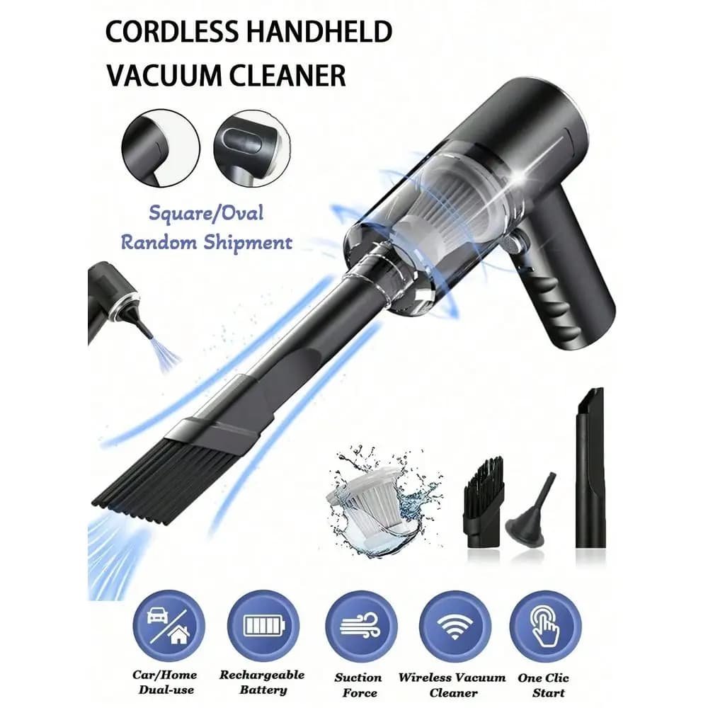 Upgraded Portable Wireless Handheld Vacuum Cleaner Features Cyclone Suction Technology And A Lightweight Wireless Design, Givin