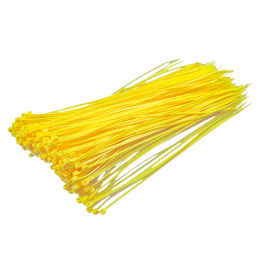 1000Pcs Nylon Self-Locking Cable Ties Wire Tie Wraps with High Tensile Strength Rounded Edges for Desk Cable Chaos