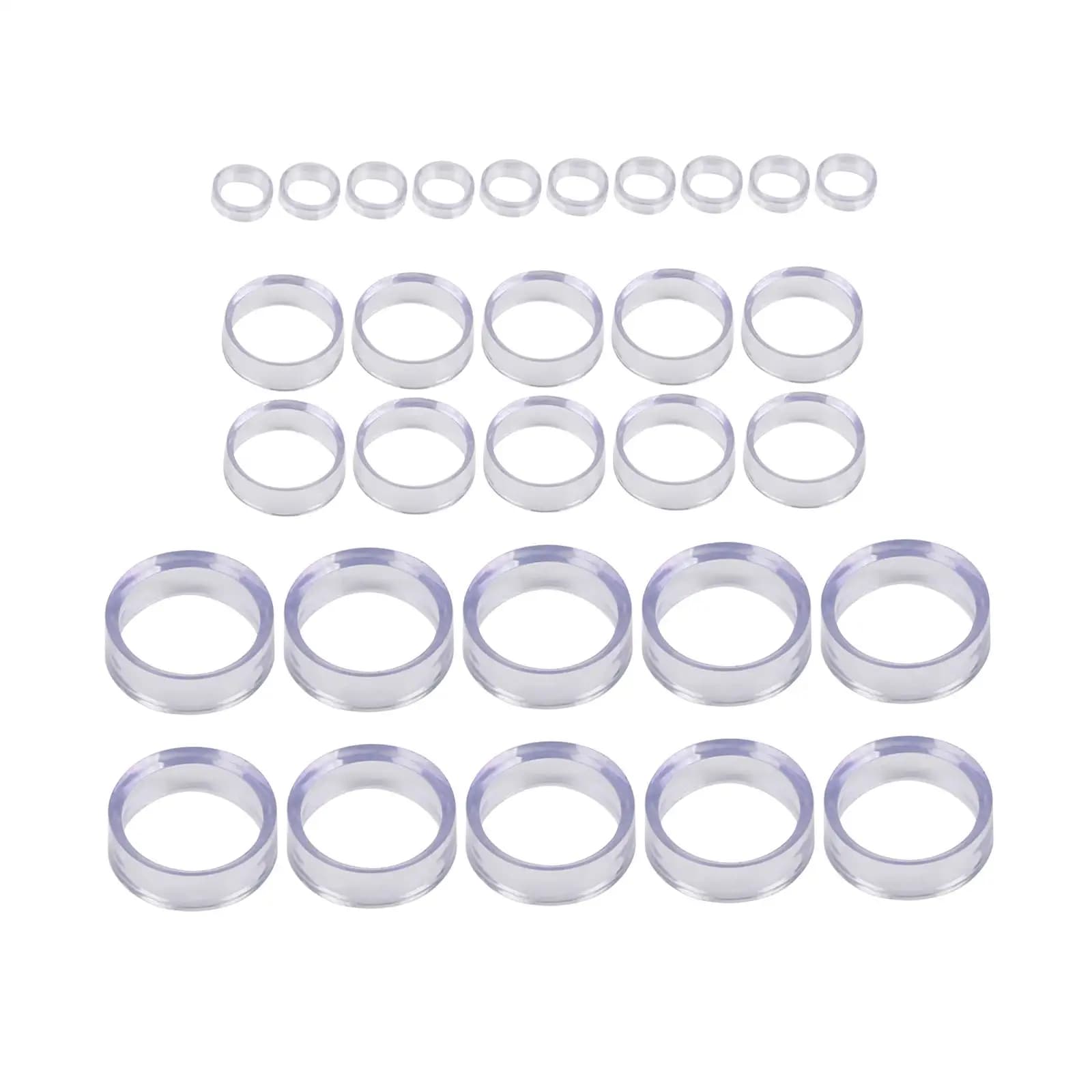 30 Pezzi Supporti Espositivi Rotondi Piccoli e Resistenti per Palline da Baseball, Supporto per Esposizione di Palline da Tennis e Palline Morbide da Collezione