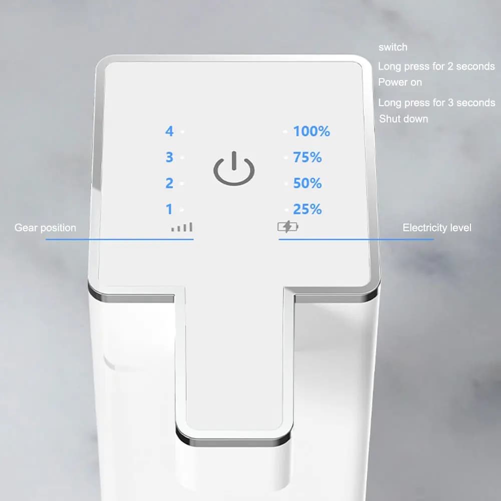 Dispenser Automatico di Sapone Senza Contatto, Erogatore Elettrico di Sapone per Cucina e Bagno