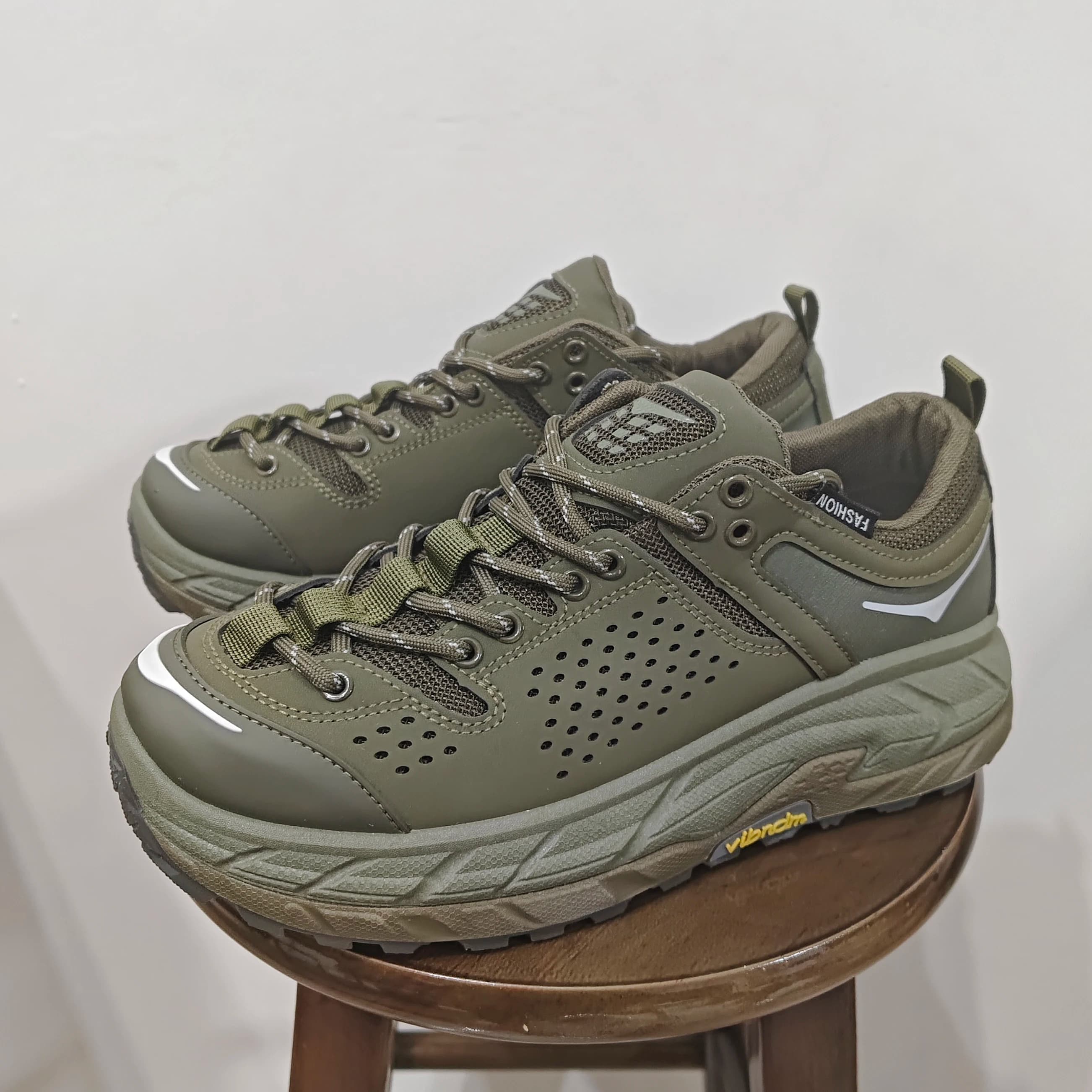 Outdoor Spor Casual OES Scarponi da trekking da uomo Antiscivolo Resistente all'usura Innalzamento Me Foderato Punta tonda Bot in gomma