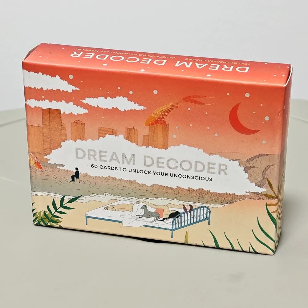 Decoder da sogno Oracle Deck 60 carte 10,4 * 7,3 cm Per sbloccare i tuoi sogni Interpretano inconsciente Simboli dell'Archetypal dai tuoi sogni