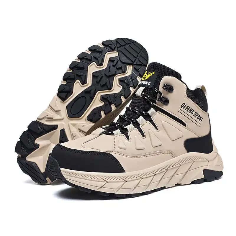 Scarpe da avvio autunnali con lacci per uomo Stivali alti da uomo Mocassini Scarpe da ginnastica di lusso Sport Marchio Tenks Beskets Casual Spettacoli
