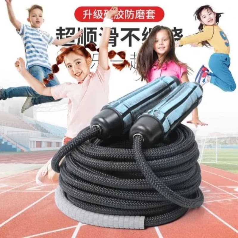 Professional Weighted Jump Rope for Adult Sports & Fitness, Weight-bearing Design Workout Skipping Rope for Exercise Training