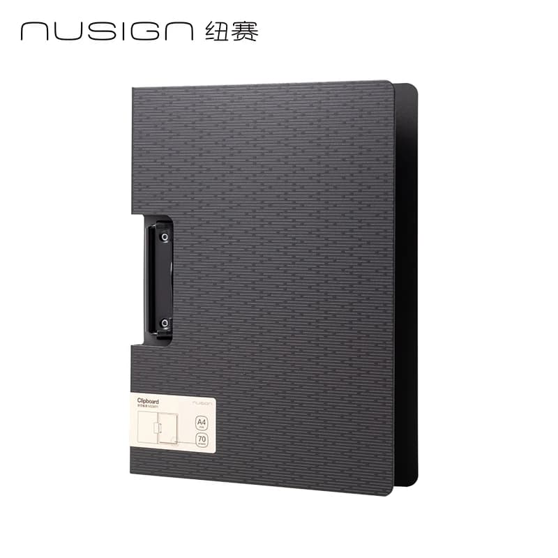 1PCS Deli Nusign NS5011 A4 Paper File Clip Board Stationery Clip Documents And Files Folder Clip for Office School Supplies