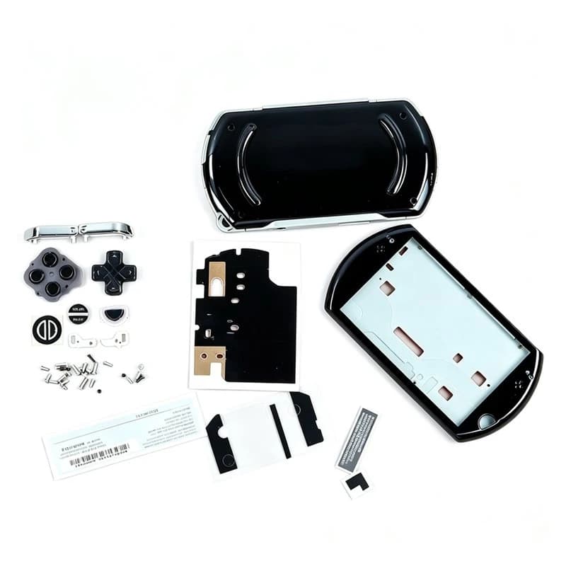 Y45A-For SONY PSP GO Housing Shell Cover Replacement With Button Sticker Kit For PSP GO Game Console Accessories A