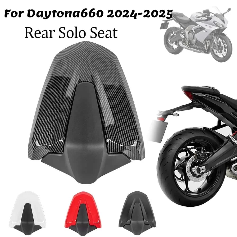 Per Triumph Daytona 660 Daytona660 Singolo Solo Coprisedile Posteriore Carena Cowl Passeggero Passeggero Accessori Moto 2024 2025