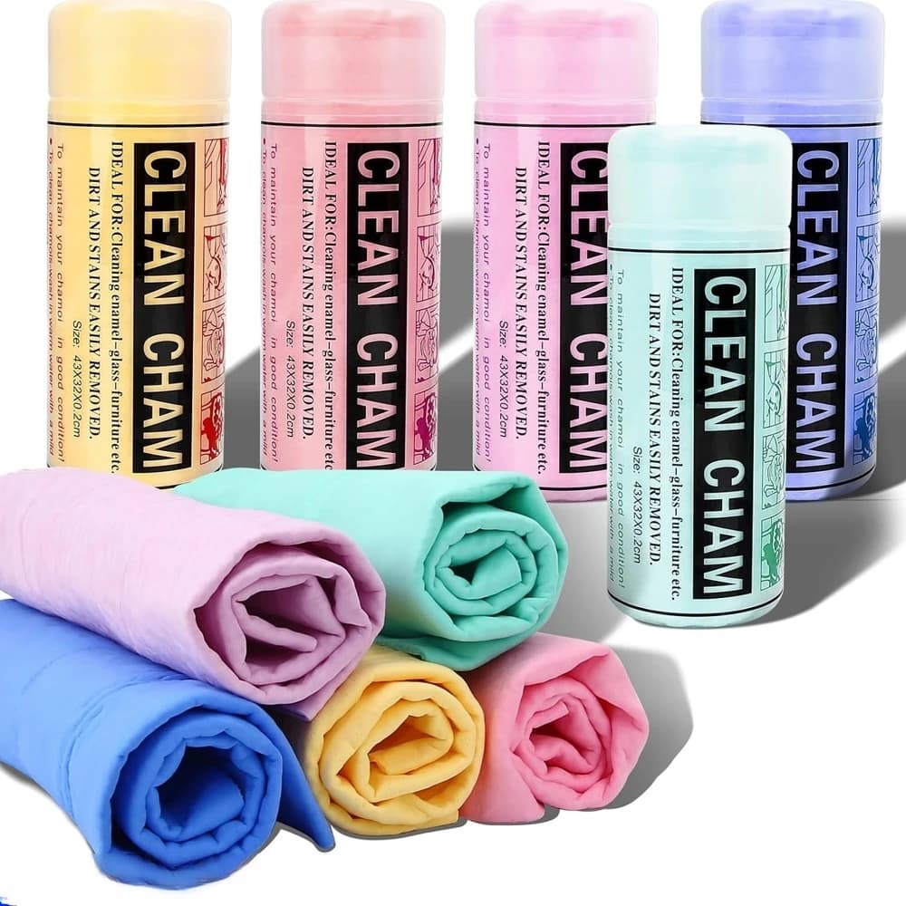 Super Absorbent Car Wash Towel Auto Care Suede Chamois Towels Car Cleaning Towel Wash Cloth Car Cleaning Tools Auto Accessories