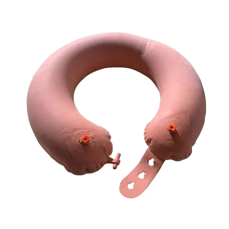 Type 87 Portable Lifebuoy, Inflatable Swimming Ring, Rubber