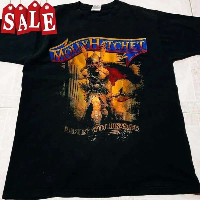 Vintage Molly Hatchet Concert S 235Xl T Shirt
