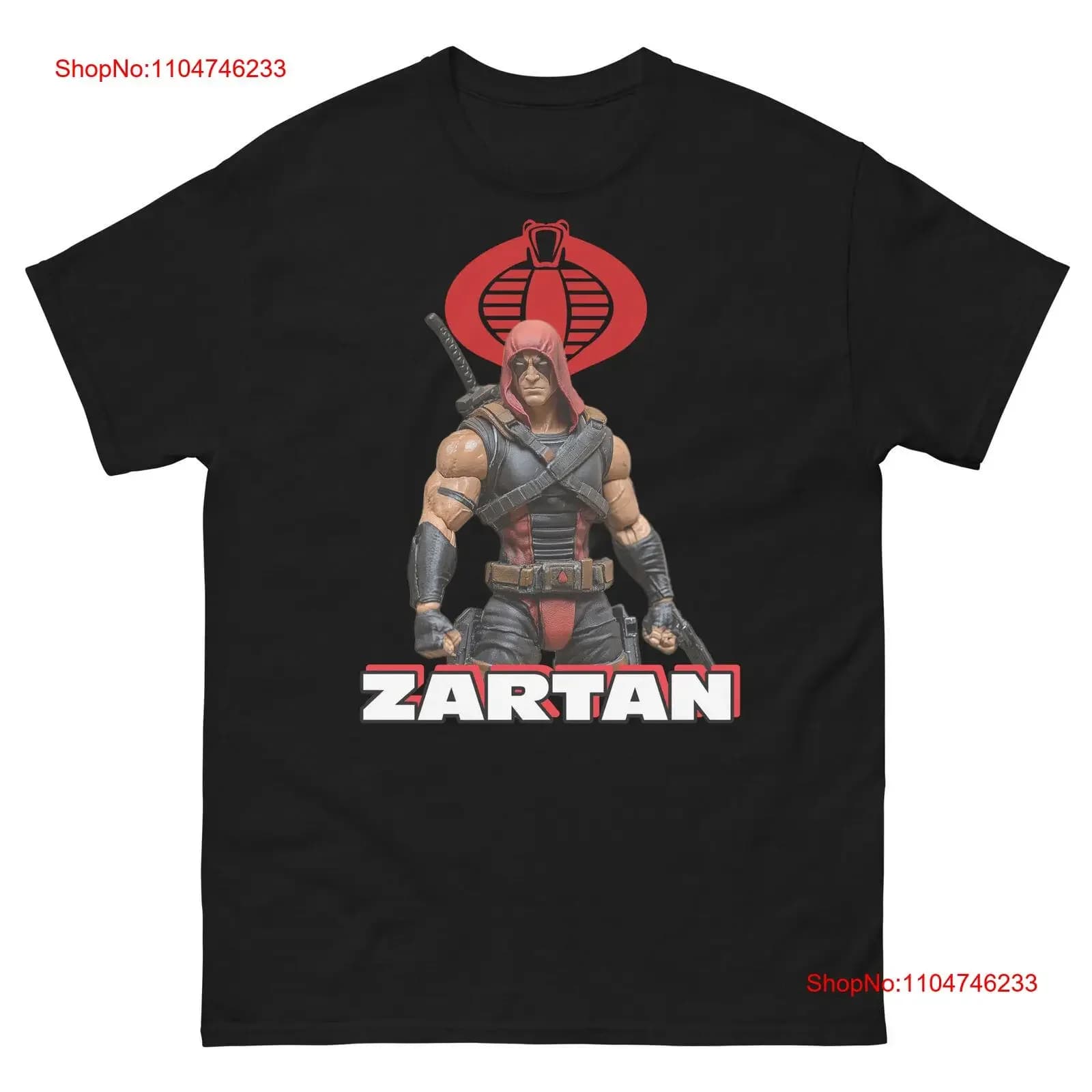 Zartan GI Joe T Shirt Classico personaggio dei cartoni animati Action Figure vintage Lavato moda Confortevole unisex Morbido grafico streetwear
