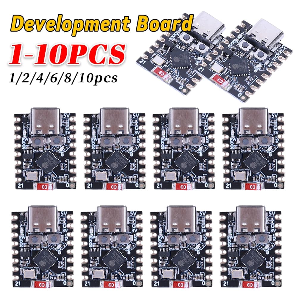 10-1 pcs ESP32-C3 SuperMini WiFi Bluetooth-Compatible SuperMini Development Board NORE Edge for Arduino