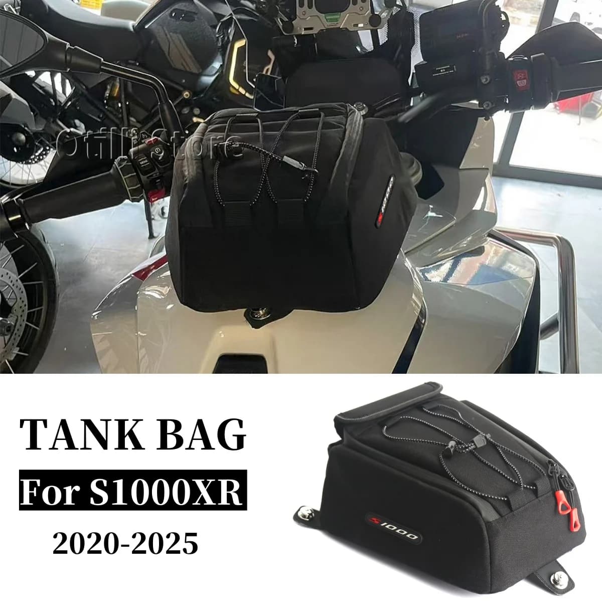 Accessori moto Borsa da serbatoio Borse da viaggio per portabagagli Borsa da serbatoio carburante per BMW S1000XR S1000 XR S 1000 XR s1000 xr 2020-2025