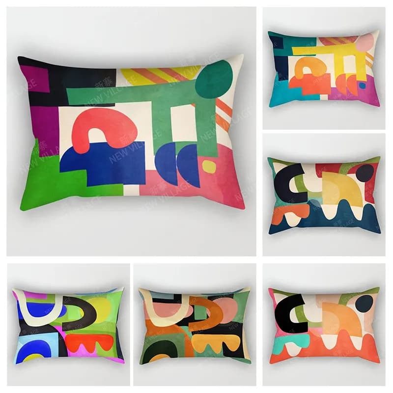 Nordic fall home decor 30*50 throw pillow cover sofa modern abstract geometric boho living room Cushion cover 50x70 30x50 40x60