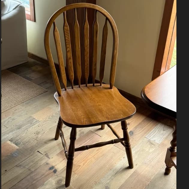Sedia Windsor in vimini Modhomi di tendenza con cuscino morbido, sedia in legno per cucina, sala da pranzo, ristorante, all'ingrosso