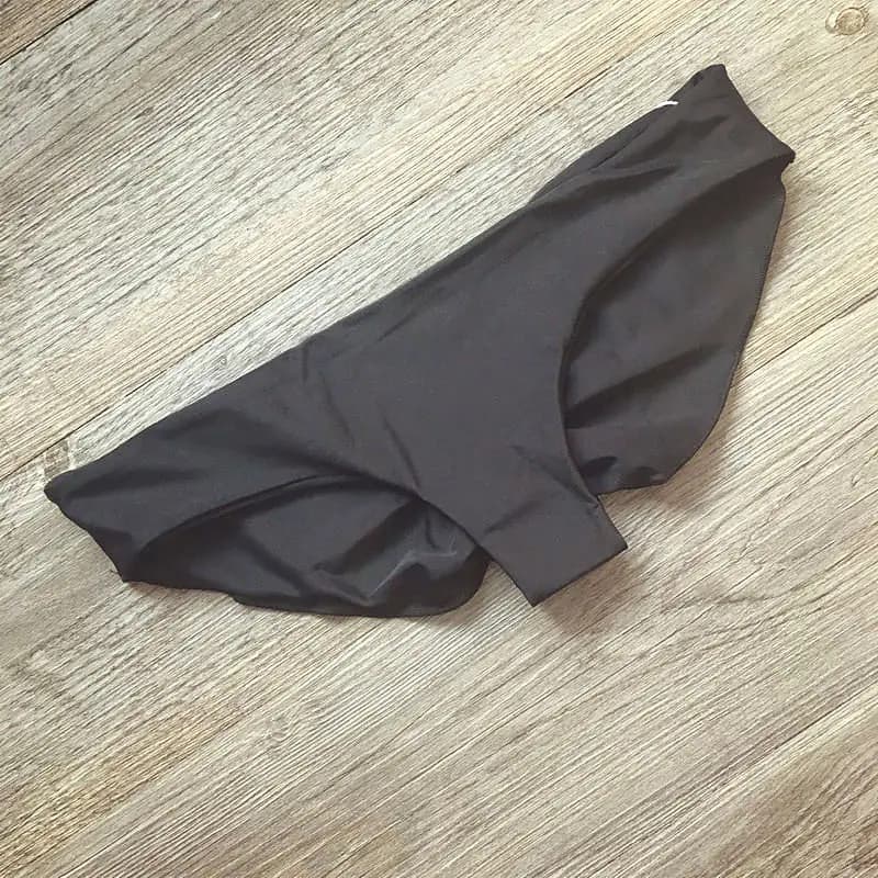 Bikini Donna 4 Colori Tinta Unita Brasiliano Perizoma Tanga 2025 Costume da Bagno Donna Slip A117