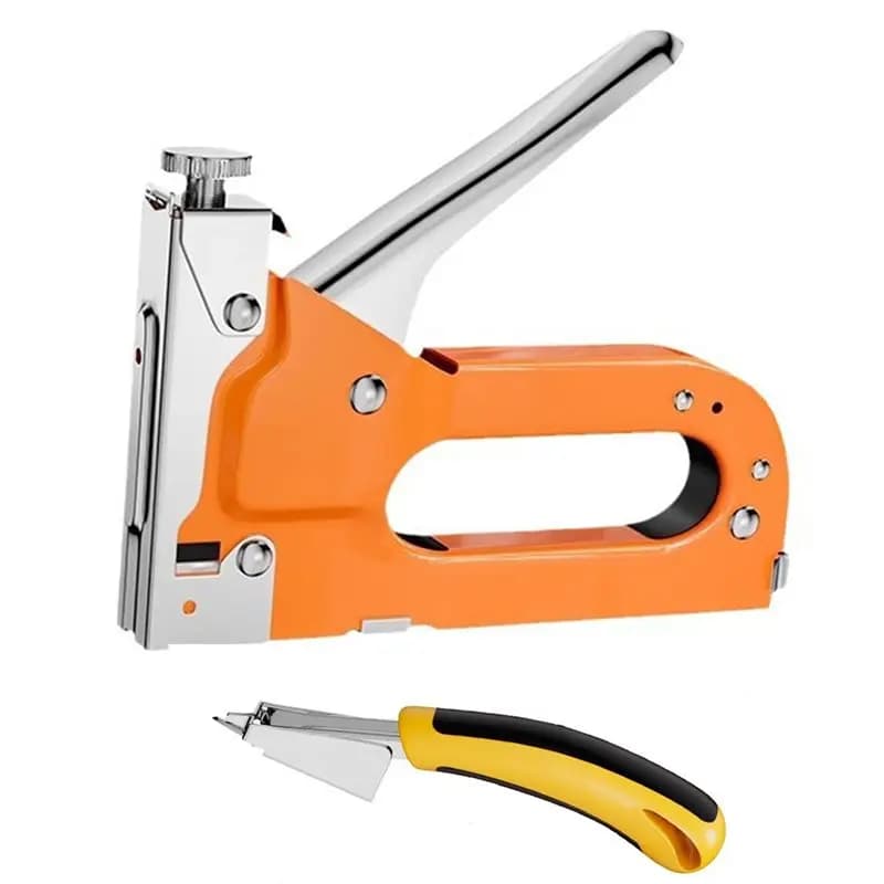 ABKJ-Grilletto per Graffette Resistente per Numerosi Tipi di Progetti Come Assortimenti di Materiali, Rivestimenti per Edilizia, Cablaggi, Pavimentazioni ecc.