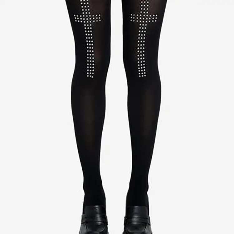 Retro 2000s tight pants women's cross hot brick shorts aesthetic stretch hip-hop street casual cosplay emotional girl style y2k