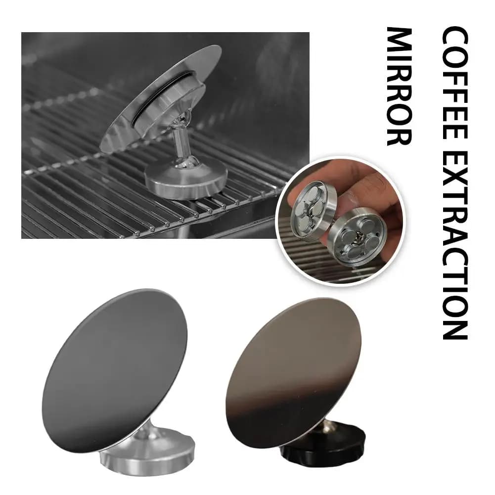 Stainless steel Coffee Extraction Espresso Shot Mirror For Coffee Making Coffee Maker Accessories