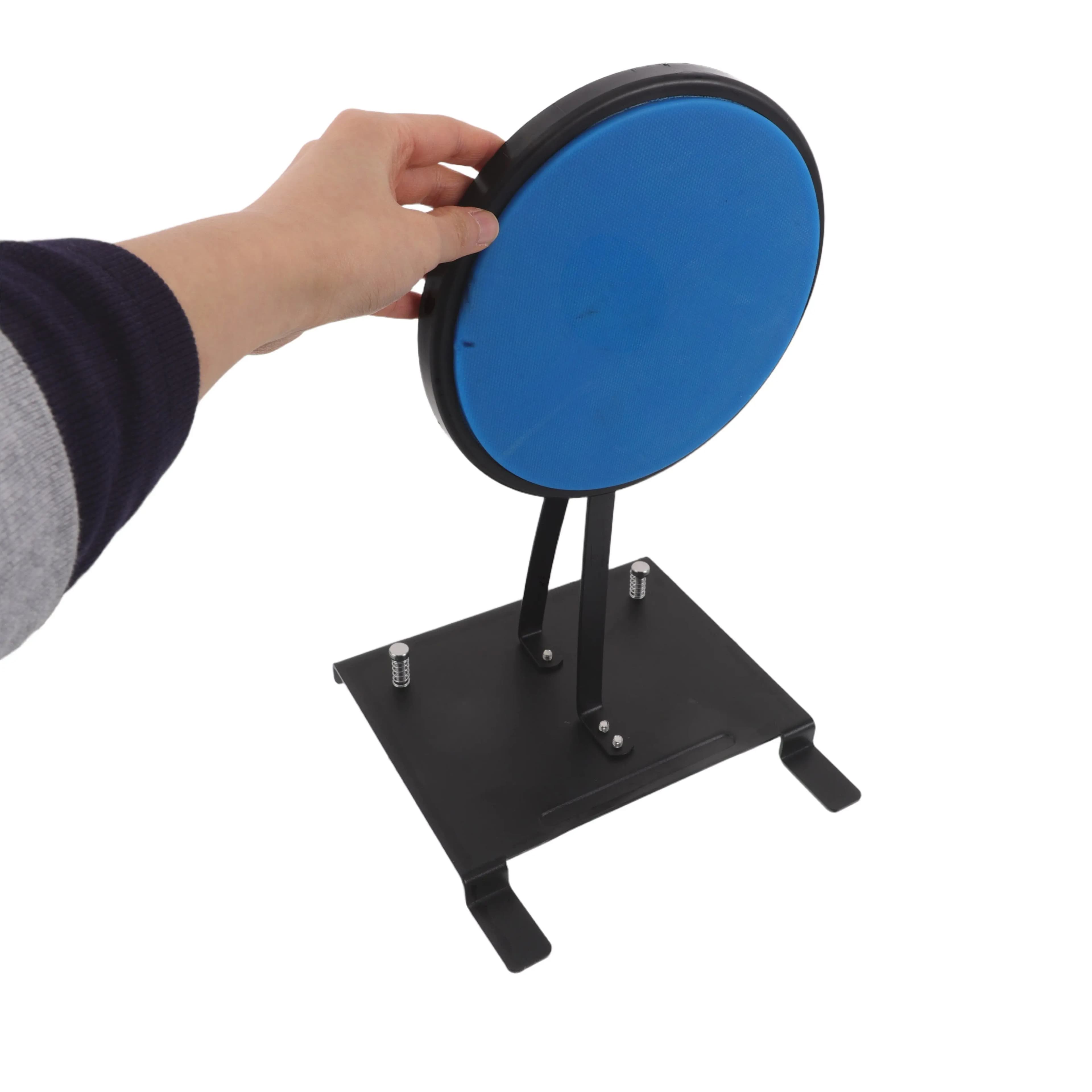 Pad per Pratica di Batteria da 12 Pollici con Base Antiscivolo, Silenzioso, Ideale per Esercitazioni a Casa e Formazione Musicale
