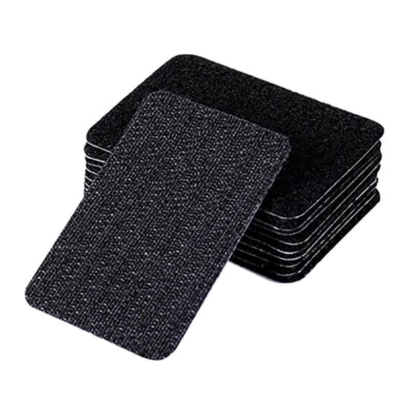 Nastro autoadesivo resistente da 60 mm con gancio e anello Nastro adesivo in nylon con punti adesivi Nastro biadesivo con colla per fai da te