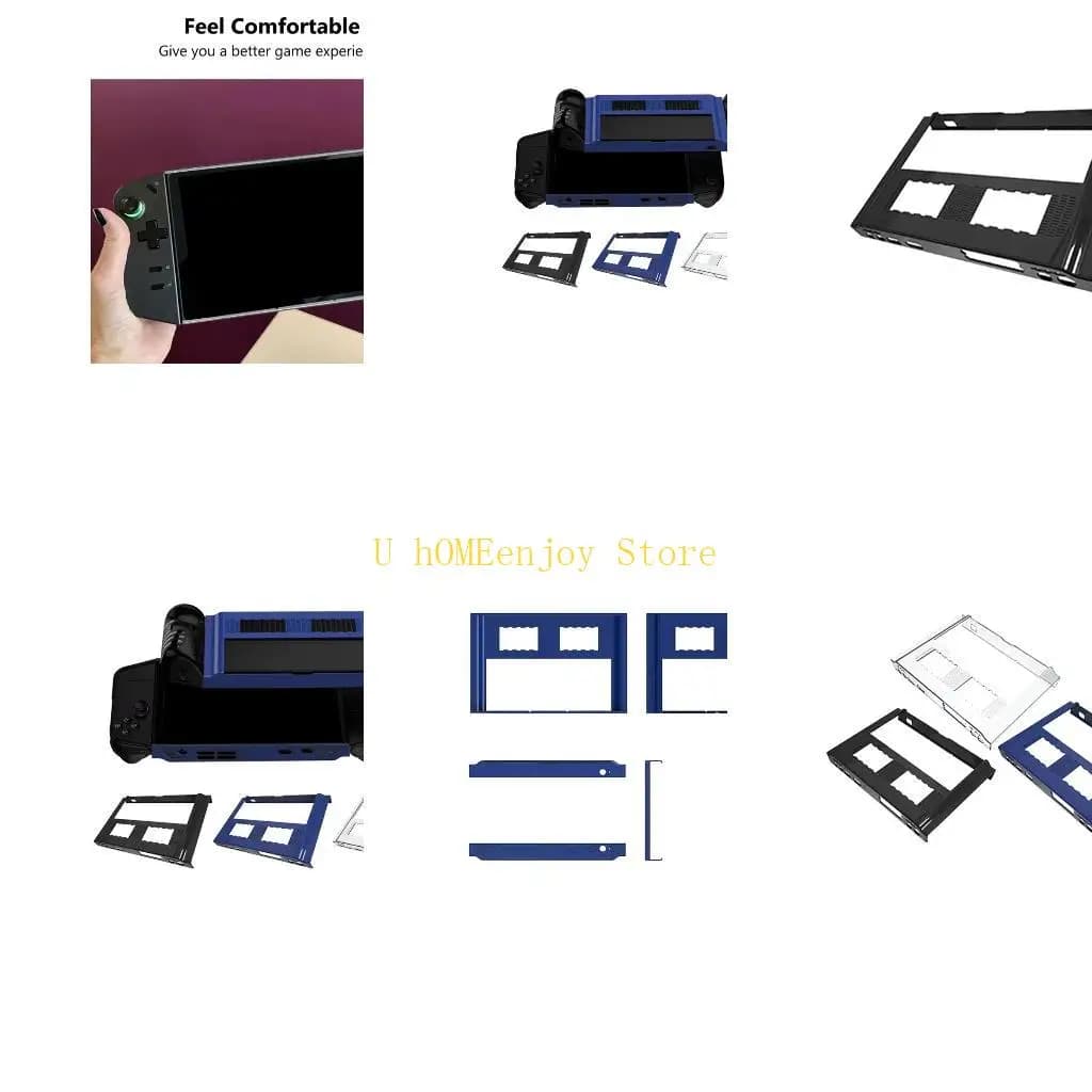 B0KF Custodia protettiva antiurto 6 in 1 per console gioco GO Protezioni Custodia Guscio resistente ai graffi