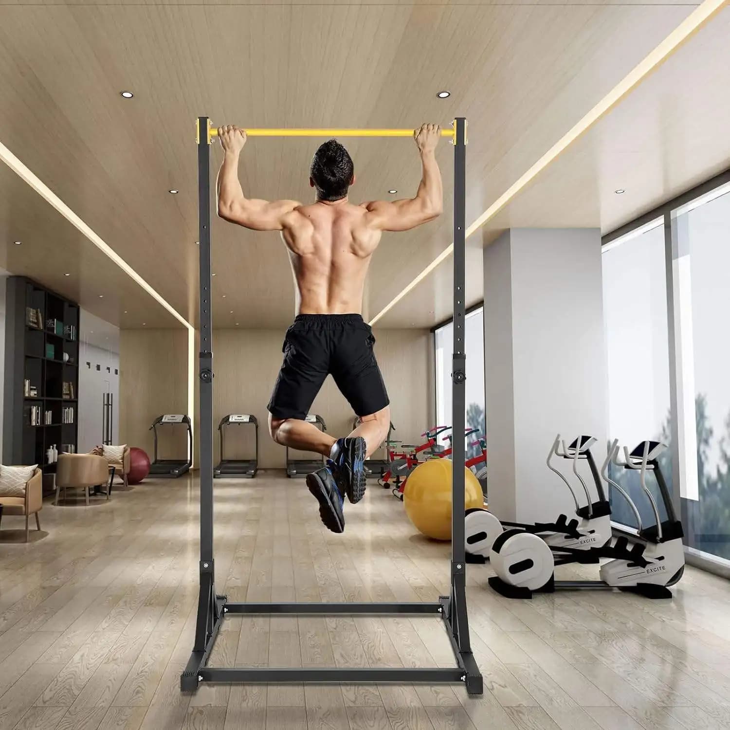 Multifunctional Steel Laptop, Gym Equipment, Adult Traction Bar, for Home Use