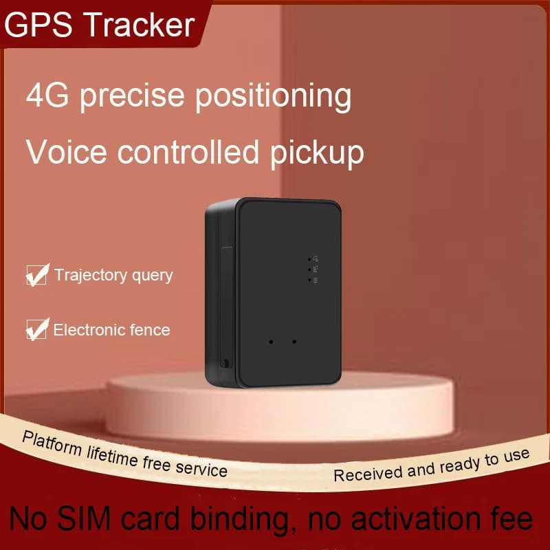 Localizzatore GPS per Auto, Tracker Anti-smarrimento per Bambini, Posizionatore Magnetico con SIM, Tracciamento in Tempo Reale, Localizzatore per Veicoli e Animali Domestici