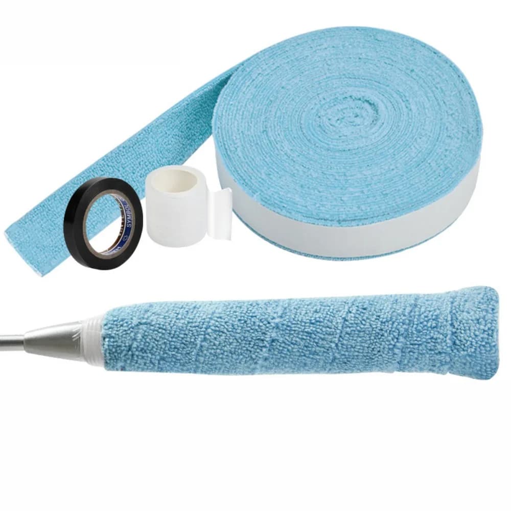 Overgrip Colorato per Racchette da Badminton, Antiscivolo, Assorbente, Traspirante, Morbido, per Canne da Pesca e Sport