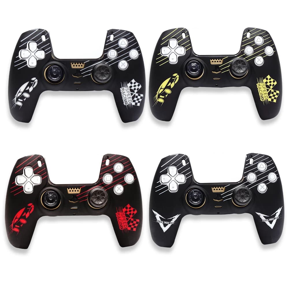 Cover Protettiva in Silicone per Controller PS5 PlayStation 5, Accessori PS5, Guscio per Controller di Gioco
