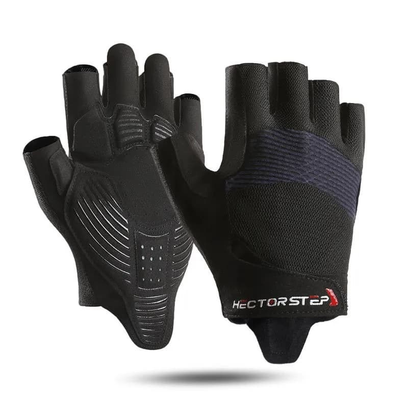 [Per guanti da ciclismo per assorbimento degli urti] Guanti mezze dita da ciclismo per assorbimento degli urti Sport all'aria aperta Equitazione, fitness