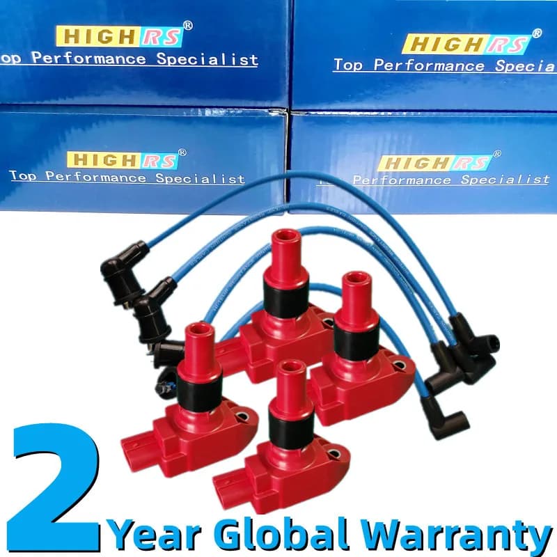 UF501 N3H118100B9U Bobina di accensione adatta per Mazda RX8 RX-8 2004-2011 1.3L 13B SE3P N3H1-18-100 Set di prestazioni di 4 pezzi