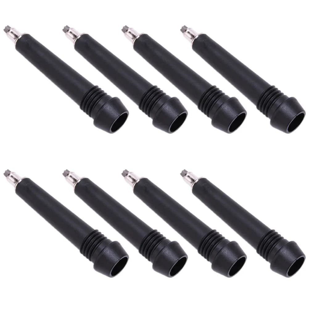 8Pcs Trekking Pole Tips Carbon Tungsten Steel Walking Stick Protectors Anti Slip Shock Absorbing for Hiking Trekking Climbing
