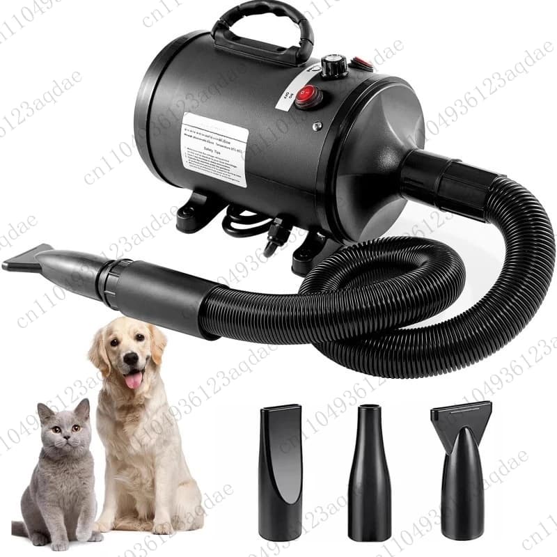 Asciugacapelli per cani, cane grande, alta potenza, gatto, animale domestico, bagno, asciugacapelli