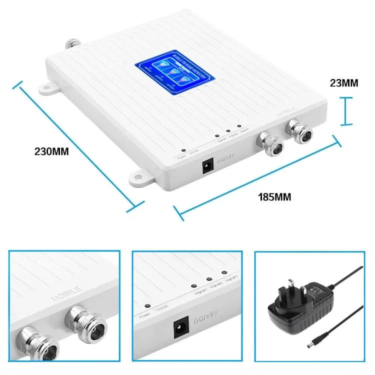 Ripetitore di segnale esterno WiFi multi-rete 5G - Antenna booster GSM/LTE per il miglioramento della copertura cellulare sotterranea