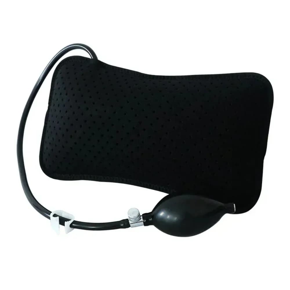 Portable Polyester Fiber Airbag Pad Inflatable Lumbar Support Lumbar Airbag Orthopedic Design Waist Cushion Back Pain Relief
