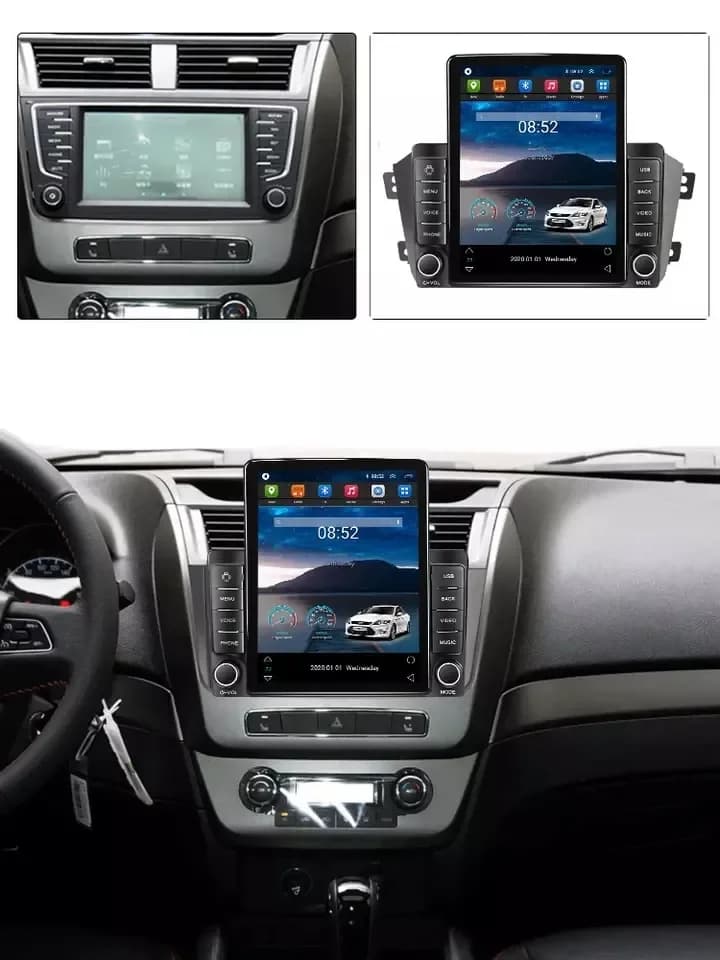 Tesla Android 11 8 + 128GB schermo diviso autoradio gps Per Geely GX7 2011-2019 GPS BT Stereo multimediale auto schermo Android