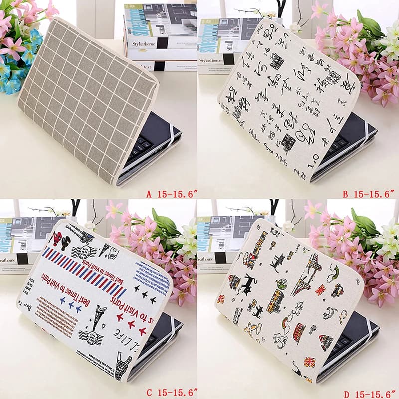 【M】Notebook Laptop Sleeve Bag Cotton Pouch Case Cover For 14 /15.6 /15 Inch Laptop