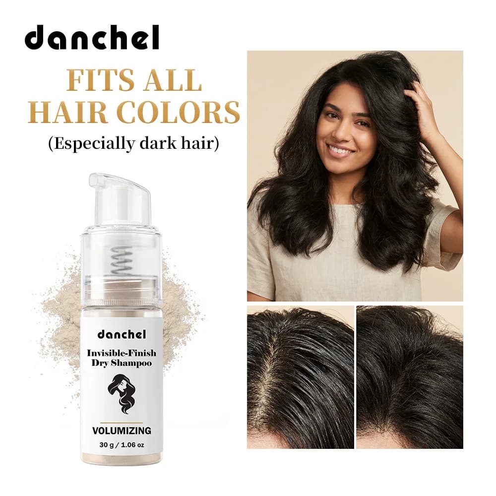 Shampoo Secco Volumizzante con Proteine del Riso, Assorbe l'Olio, Non Untuoso, per Capelli Leggeri-Medi, Formato da Viaggio, per Donne e Uomini