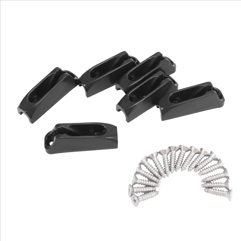 Y49A-18 Pz Canoa Kayak Cavo di Blocco Timone di Controllo In Nylon Auto-Bloccante Corda Cavo Tenditore Runner Anchor Jam Tacchetto Accessori Per Barche